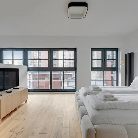 Dwie Motlawy By Comfort Apartments Danzica Esterno foto